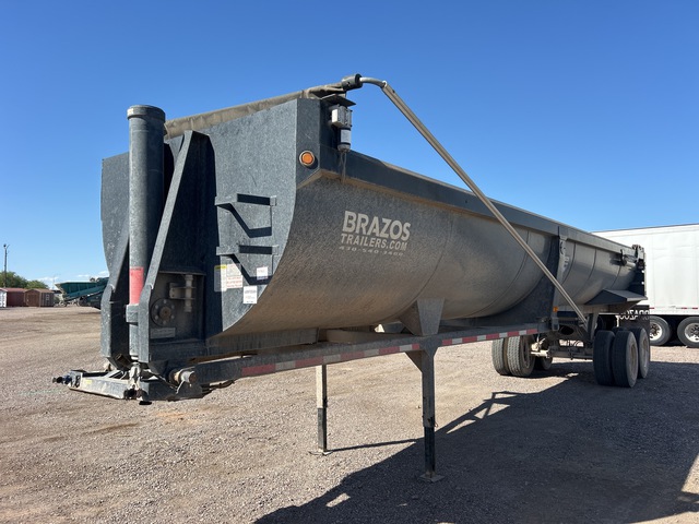 2021 Brazos 35 ft T/A End Dump Trailer