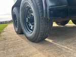 Trailer Chassis with Left Rear Tire