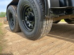 Trailer Chassis with Right Front Tire