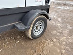 Trailer Chassis with Left Rear Tire