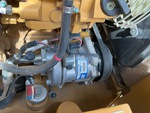 Engine with A/C Compressor