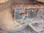 Undercarriage with Left Track Tensioner