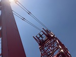 Crane Superstructure with Point Sheaves
