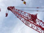 Crane Superstructure with Boom Point Section
