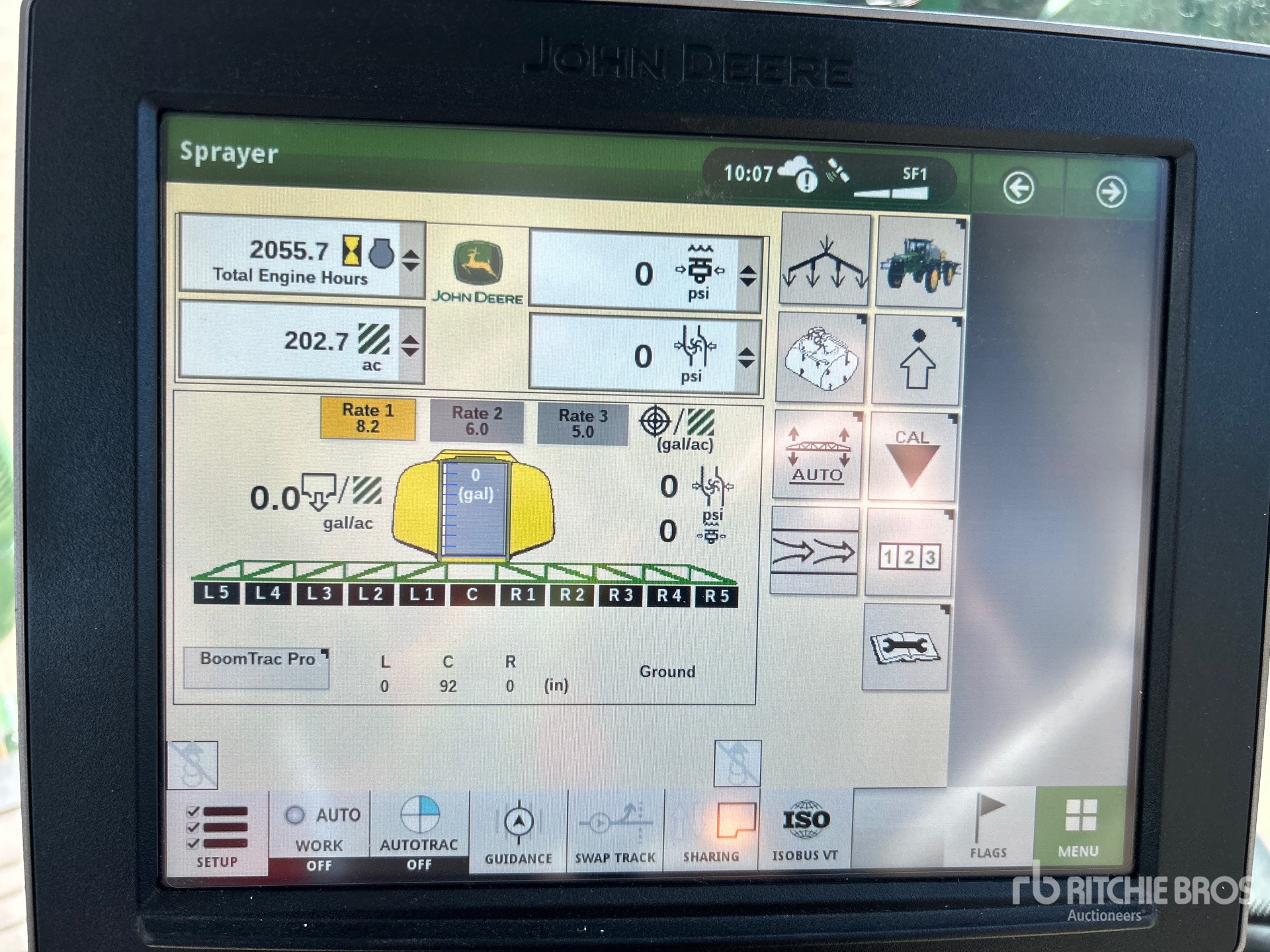 General Appearance with Hour Meter / Odometer