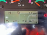 General Appearance with Hour Meter / Odometer