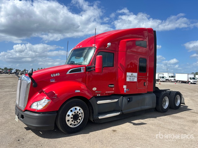 2019 Kenworth T680 6x4 T/a Sleeper Truck Tractor