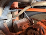 Engine with A/C Compressor