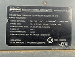 Engine with Emission Label