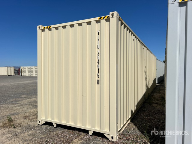 DMR コンテナ　ホワイト2個　廃盤カラー 2025 40 ft High Cube Multi-Door コンテナ機械 | Ritchie Bros