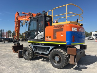 たけし 2016 Hitachi ZX170W-5B Wheel Excavator | Ritchie Bros. Auctioneers