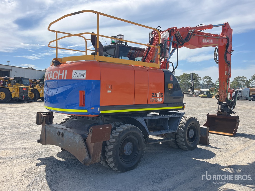 2016 Hitachi ZX170W-5B Wheel Excavator | Ritchie Bros. Auctioneers