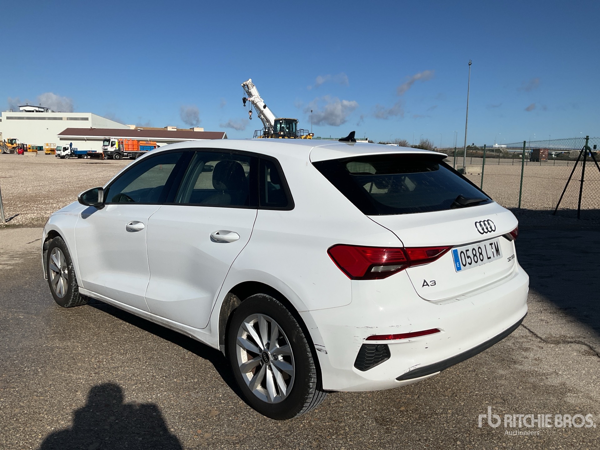 General Appearance with Picture, Left Rear Corner