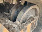 Undercarriage with Front Idler Wear