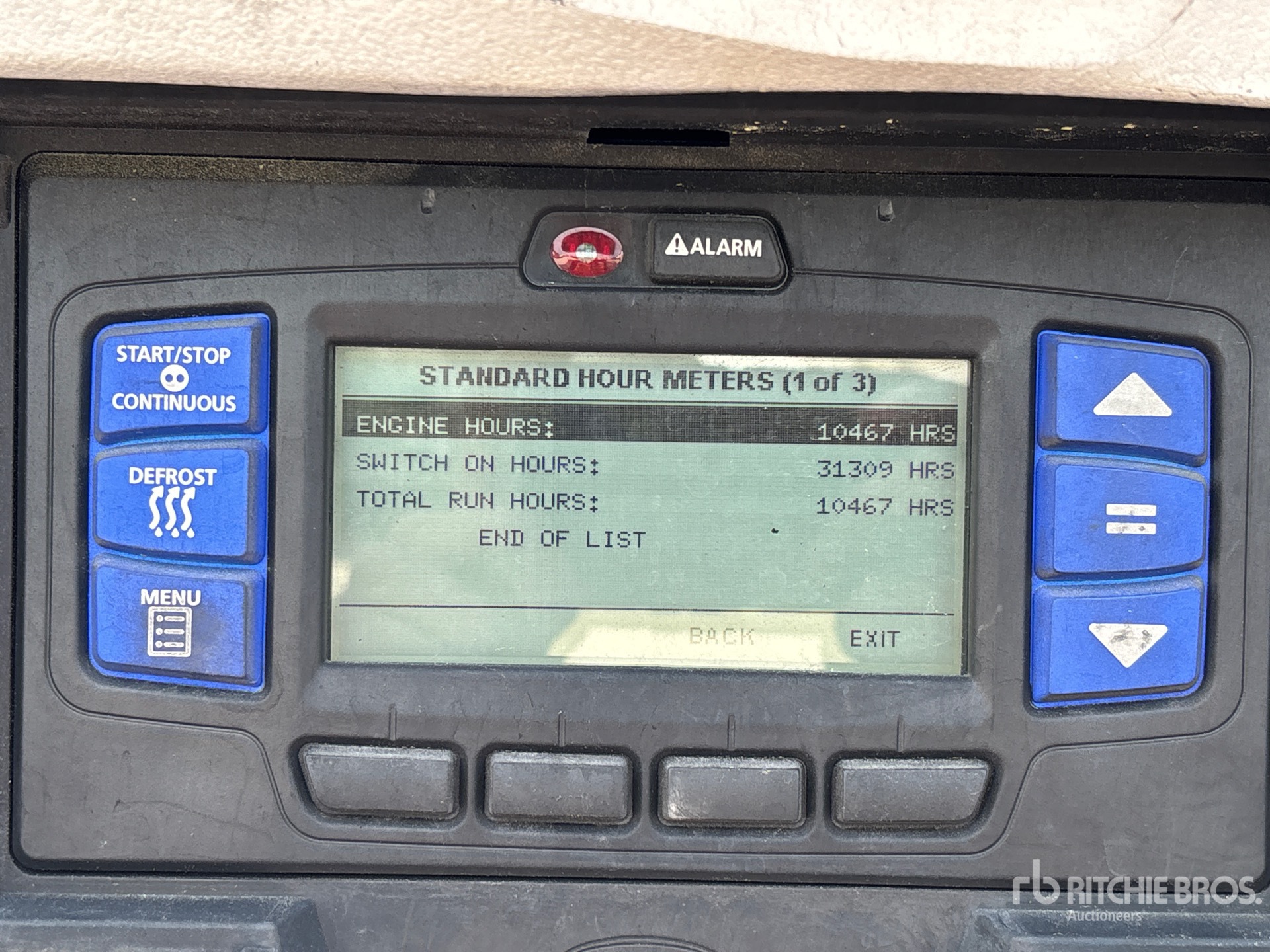 General Appearance with Hour Meter / Odometer