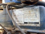 Engine with Emission Control Label