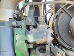 Engine with A/C Compressor
