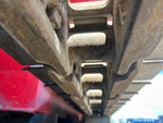 Undercarriage with Left Track Bushings