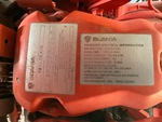 Engine with Emission Label