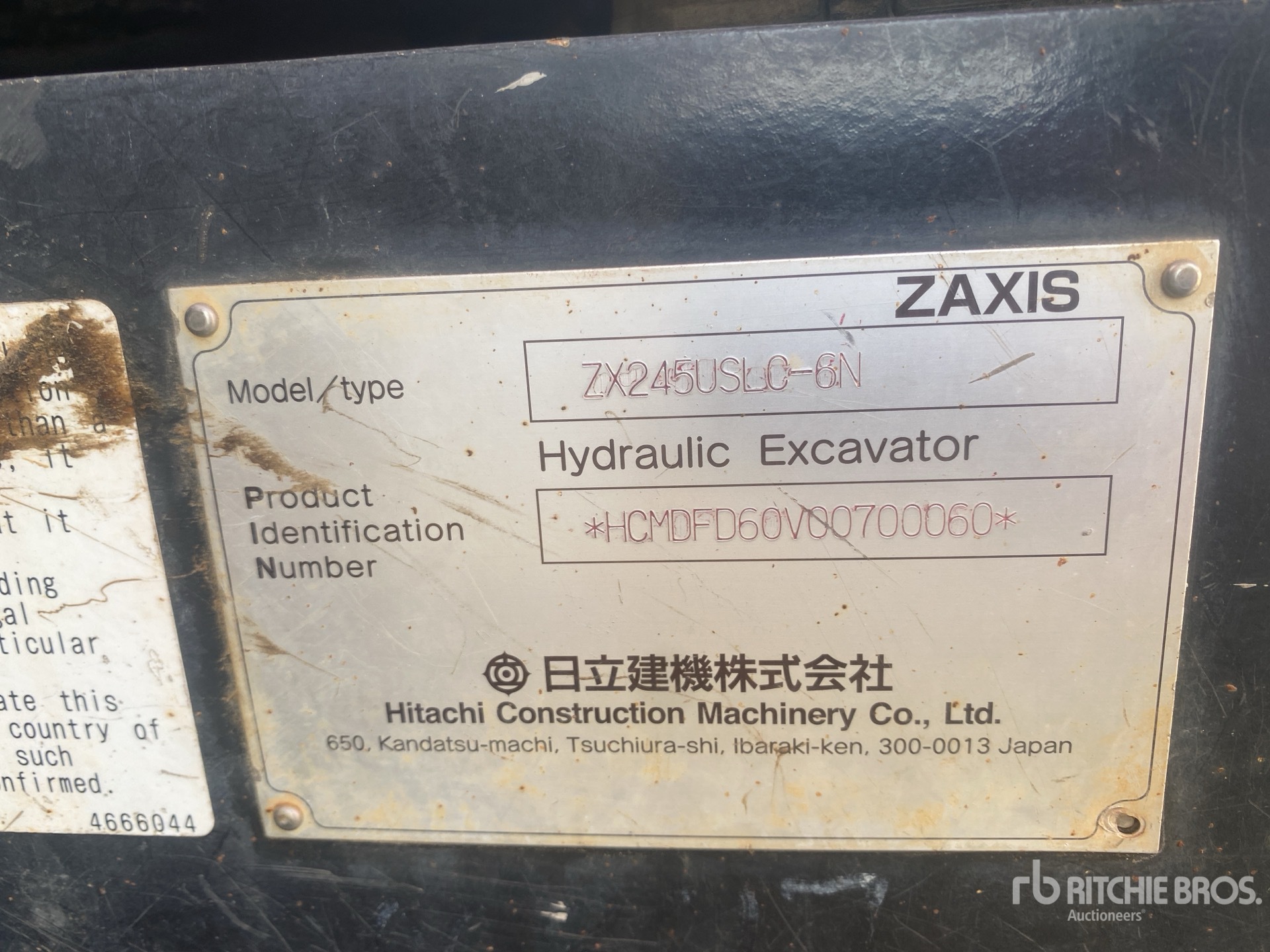 Hitachi ZX245USLC-6N Excavators transport quote to Longs, SC