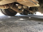Trailer Chassis with Axle Condition