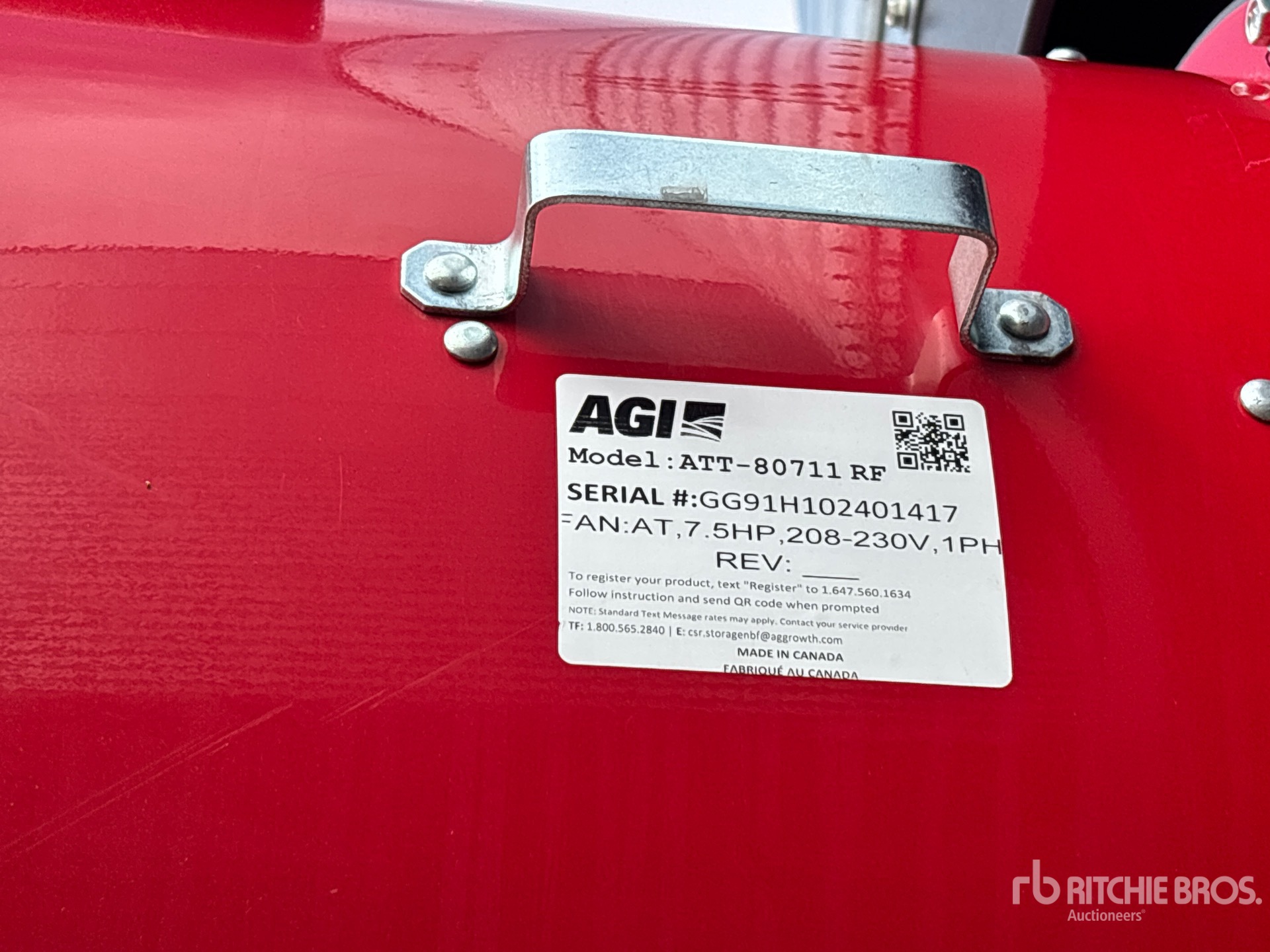 General Appearance with N.º de serie/VIN