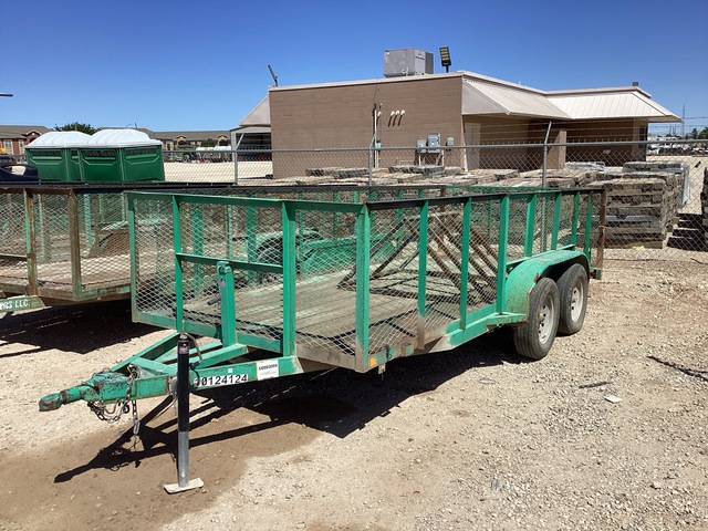 2018 CM 16 ft T/A Utility Trailer