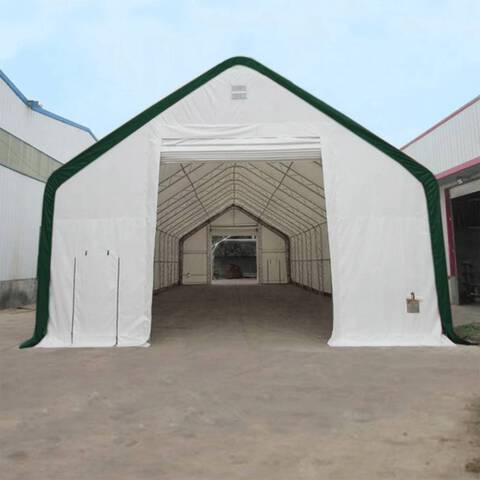 Gold Mountain S408021DP-8ft Double Truss Peak Storage SUISS408021DPOZ288FT (Unused)