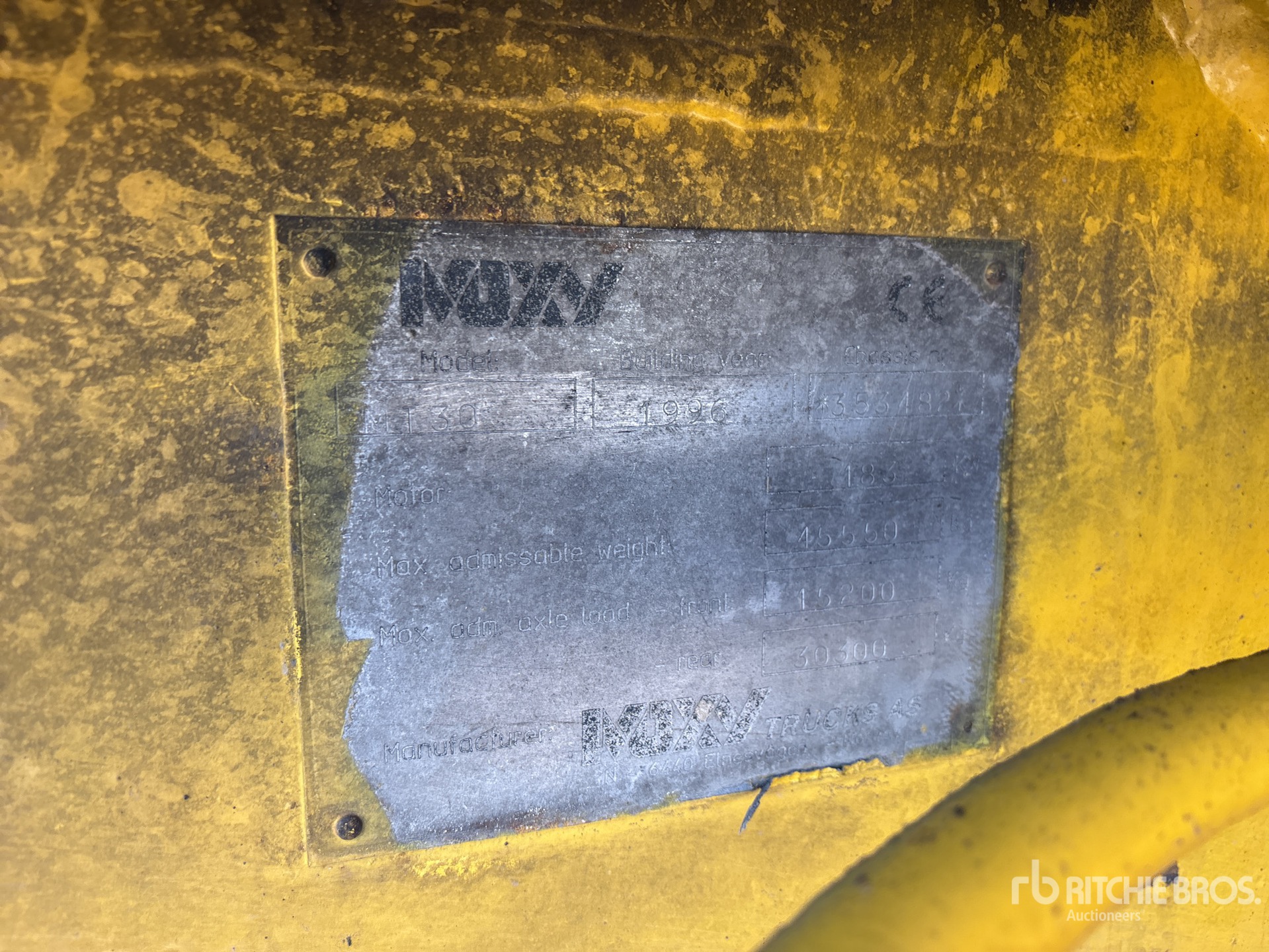 General Appearance with Numéro de série/Numéro d'identification du véhicule automobile