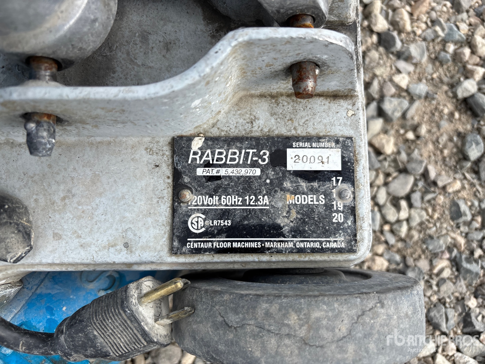 General Appearance with N.º de serie/VIN