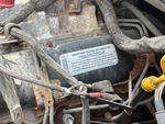 Engine with Emission Certification Label