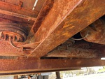 Trailer Chassis with Frame Rails/ Main Beams Condition