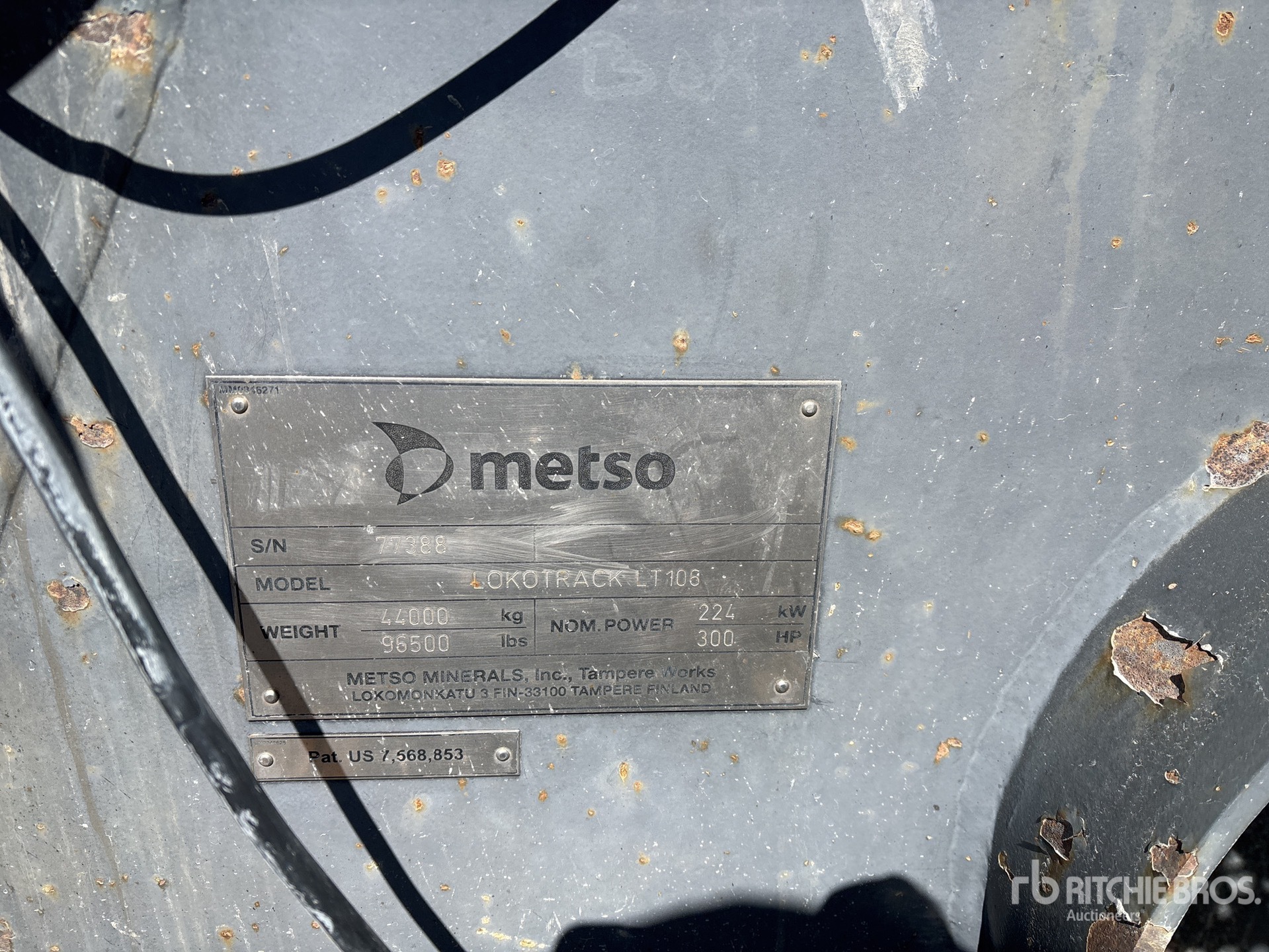 General Appearance with Numer seryjny/numer identyfikacyjny pojazdu