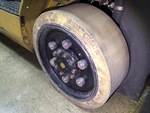 Chassis with Right Front Tire