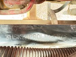 General Appearance with Frame Stamp Serial Number/VIN Photo