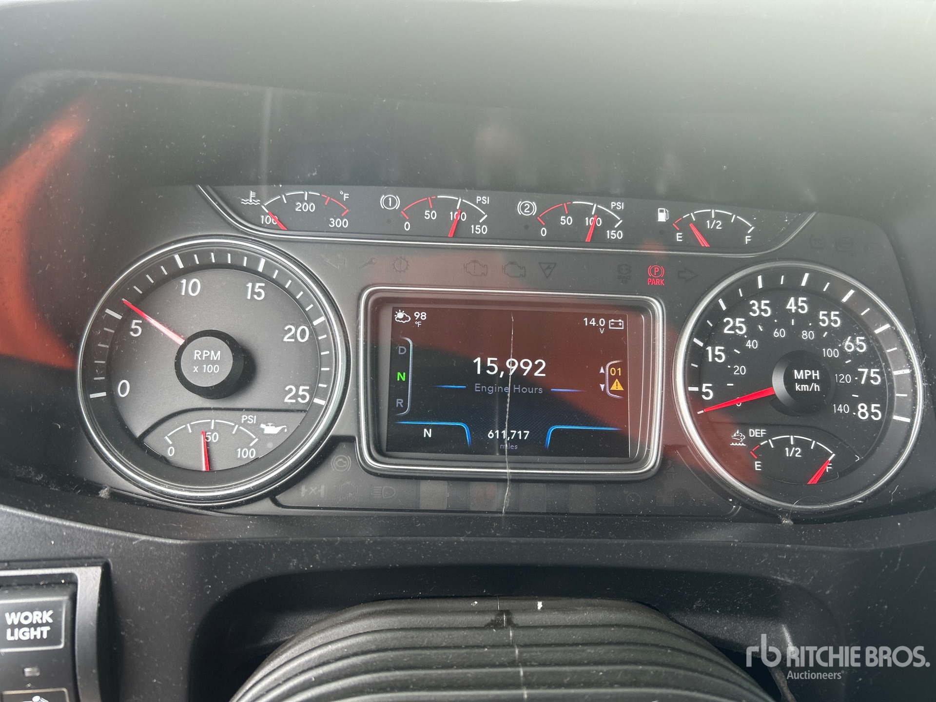 General Appearance with Hour Meter / Odometer