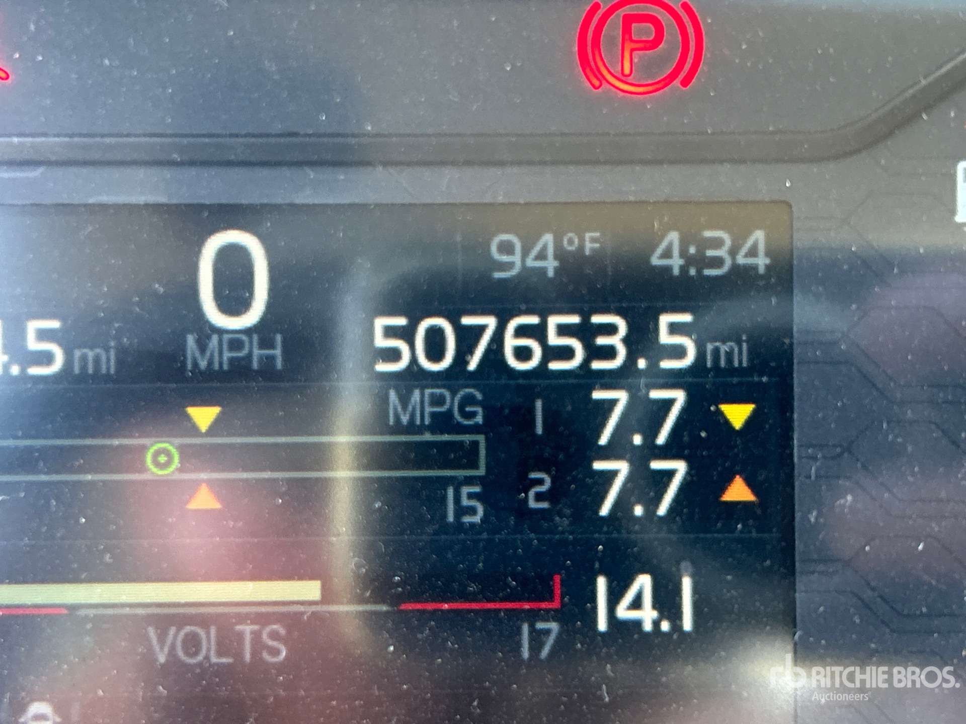 General Appearance with Hour Meter / Odometer