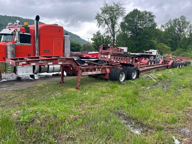 Trail King TK130HDG-603 65 ton Tri/A Single Drop Lowboy Trailer