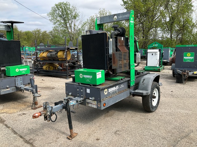 2018 Atlas Copco PAS100HF T4F Trailer-Mounted Water Pump 2018 Atlas Copco PAS100HF T4F Trailer-Mounted Water Pump