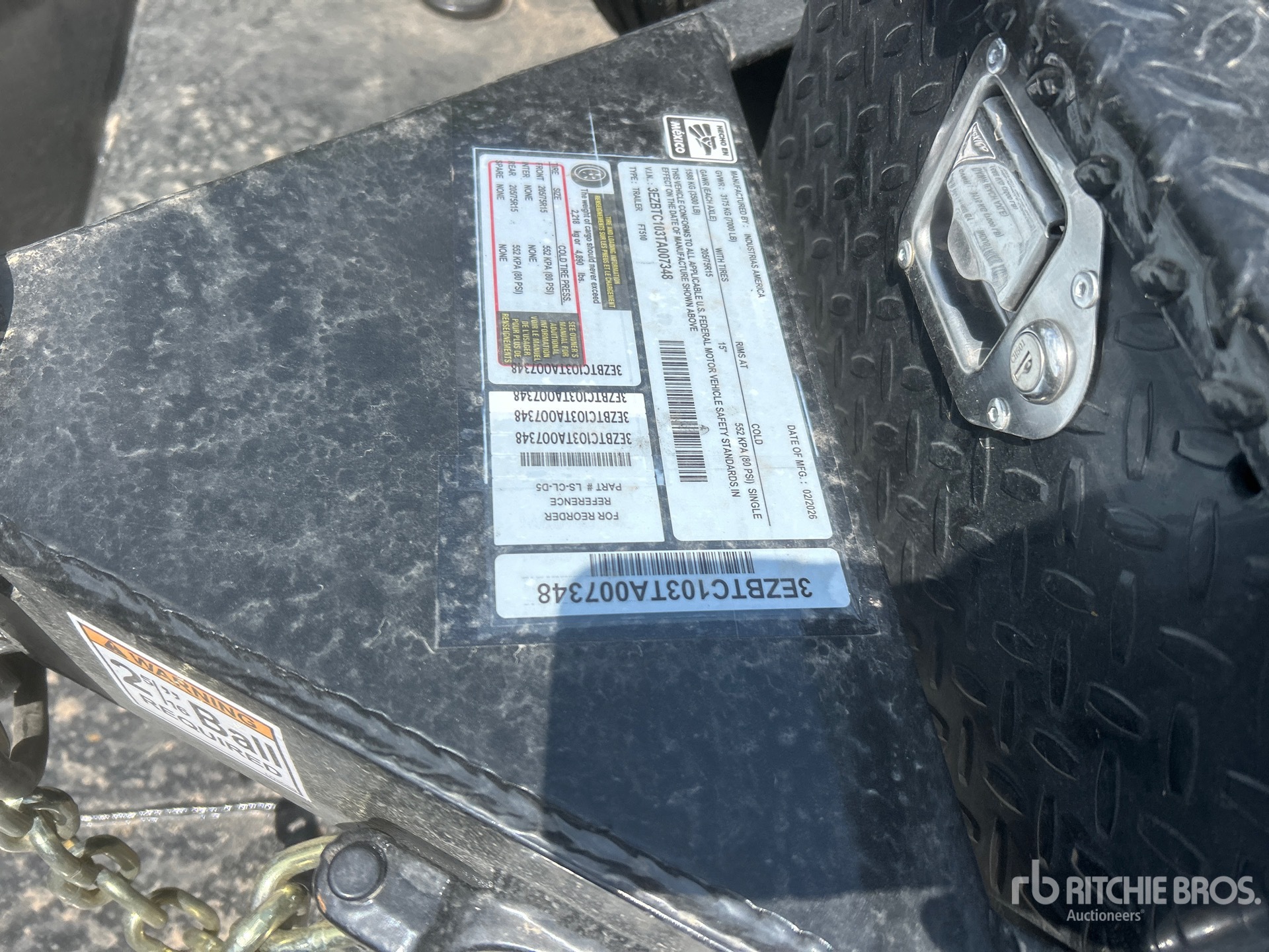 General Appearance with Seriennummer / FIN