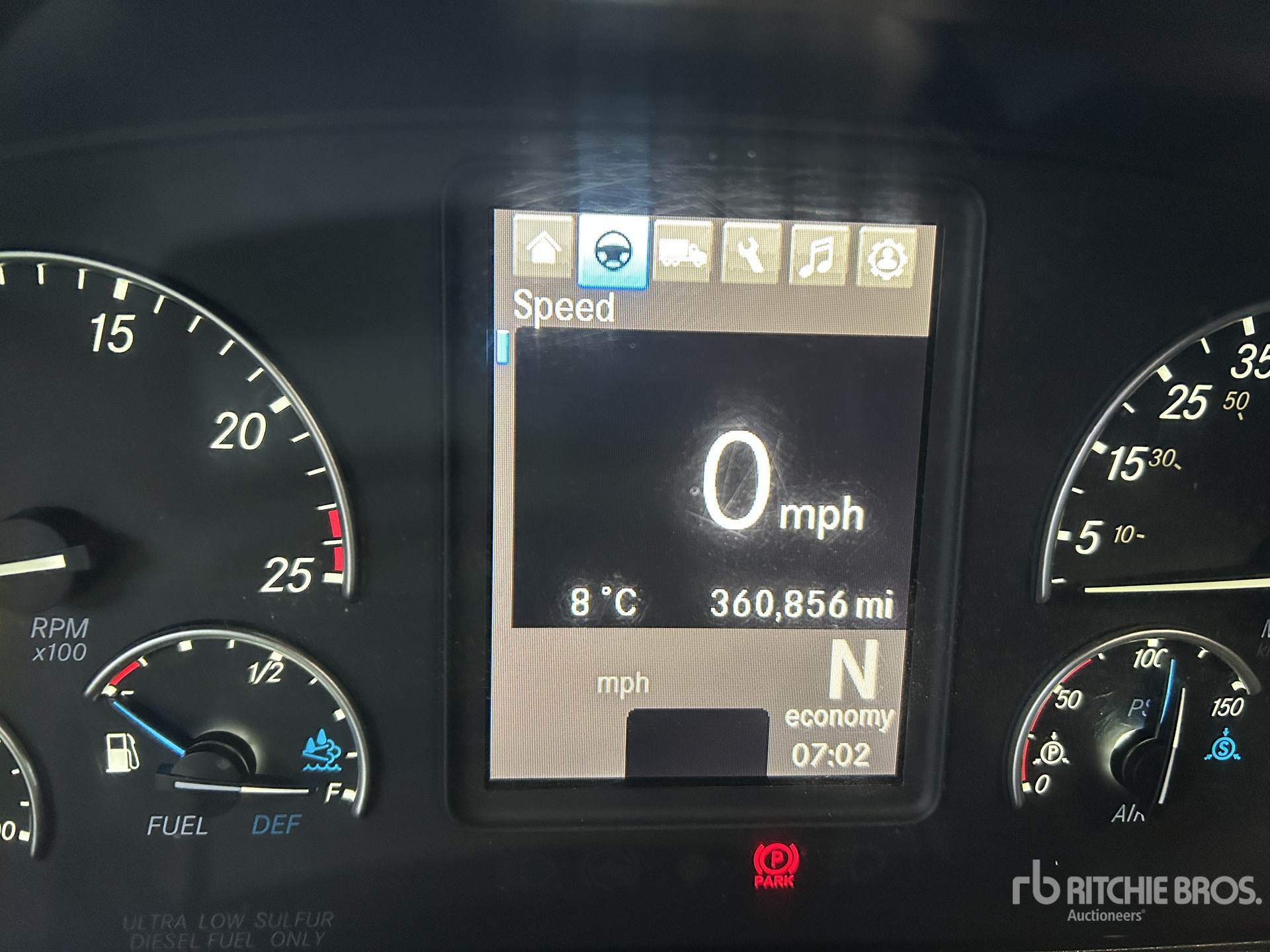 General Appearance with Hour Meter / Odometer