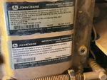 Engine with Emission Label