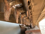 Undercarriage with Rubber Belt Drive Lugs