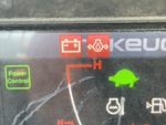 Control Station with Engine Oil Pressure