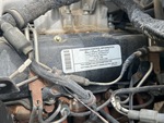 Engine with Emission Certification Label