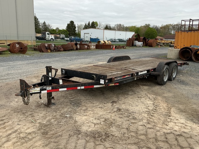 2018 Cronkhite 3612EA 22 ft T/A Tilt Deck Trailer