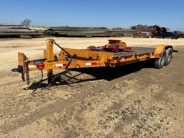 2007 Cronkite 3612 22 ft T/A Tilt Deck Trailer