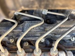 Engine with Emission Label