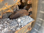 Undercarriage with Rear idler wear