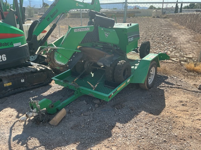 2020 Vermeer SC292 Stump Grinder w/2020 Vermeer TLR33 Trailer